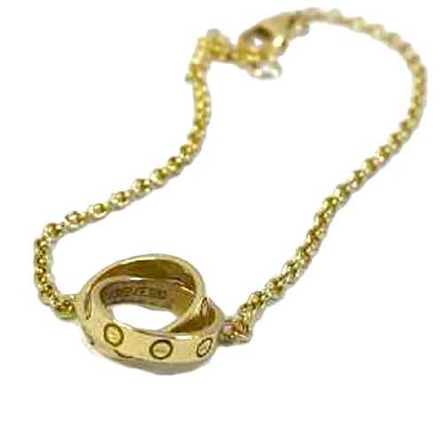 カルティエ買取 750YG ベビーラブ ブレスレット